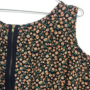 Floral shorts jumpsuit